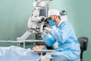 Cataract surgeon